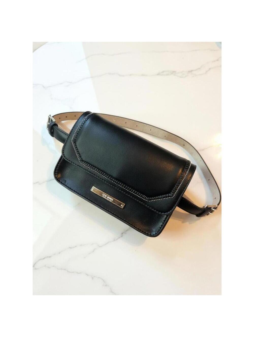 Steve Madden NWOT Black Belt Bag / Fanny Pack
